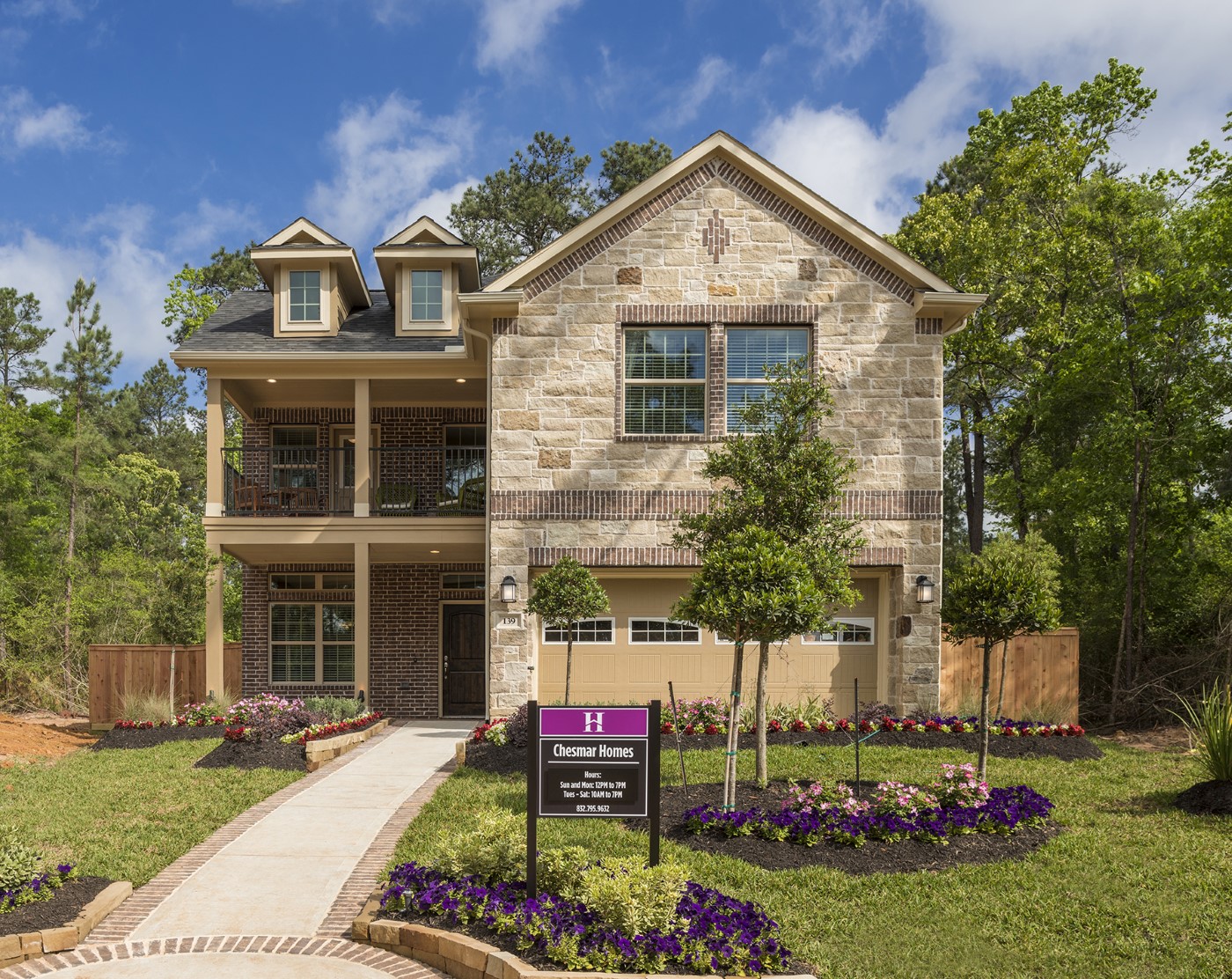 The Howard Hughes Corporation® Opens The First Model Home In The Woodlands Hills