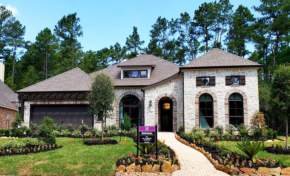 Westin Homes now offering some of their most popular elevations in The Woodlands Hills