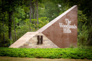 The Woodlands Hills Entrance