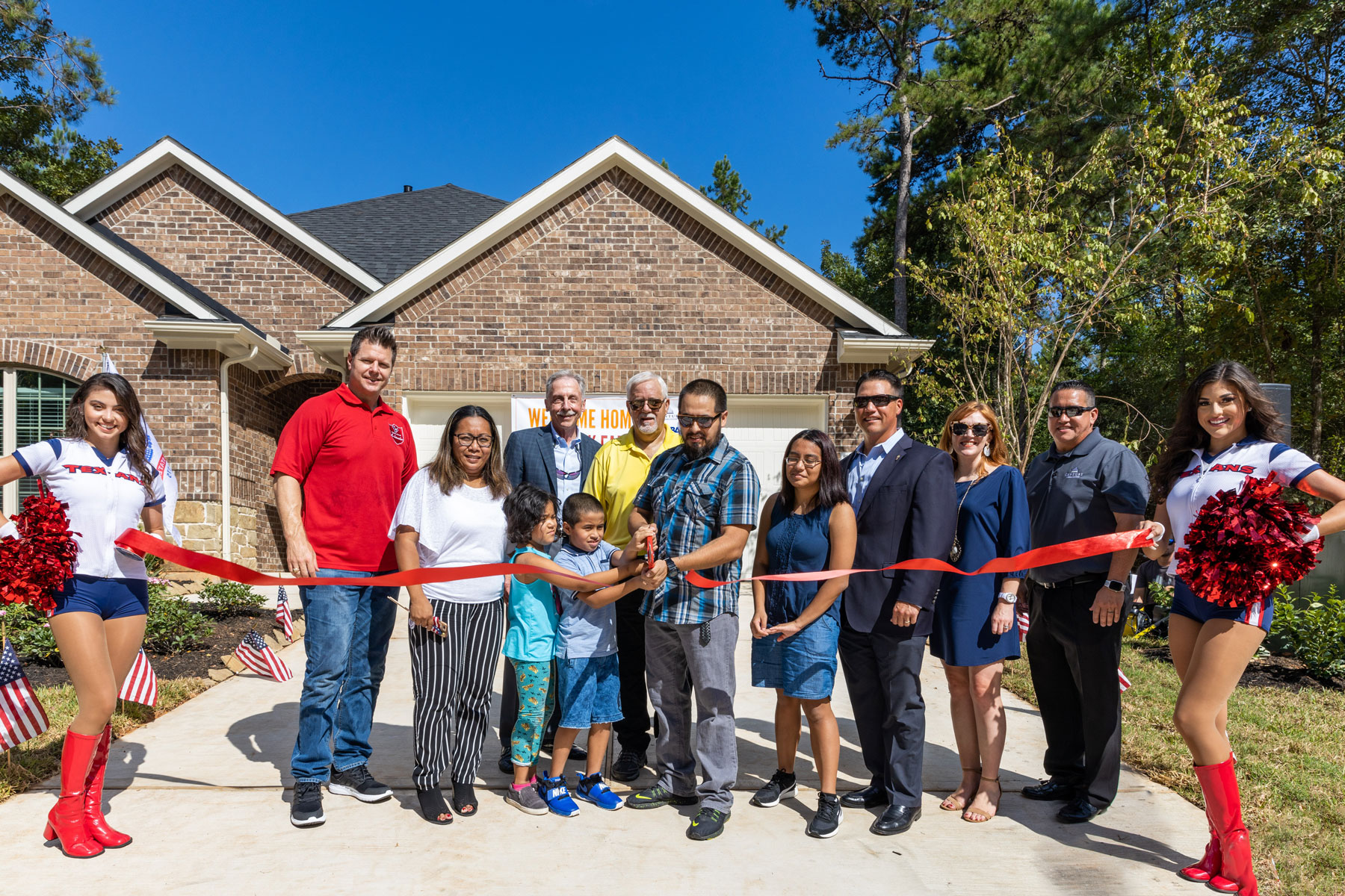 Military Veteran and Family Receive Keys to Their New Mortgage-Free Home