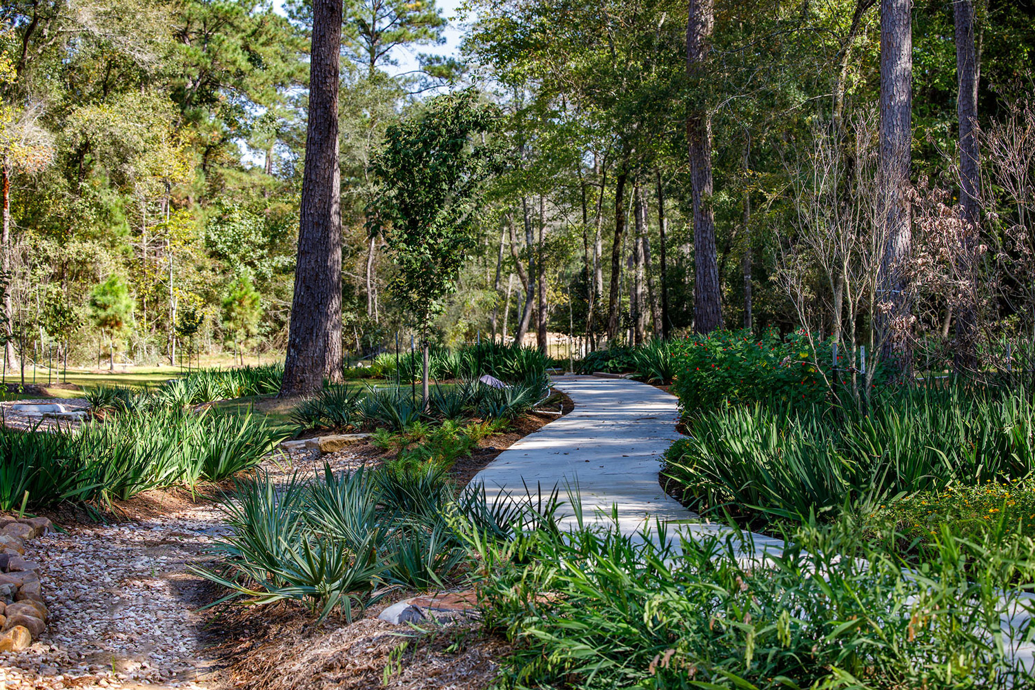 Rick and Roz Dauzat Peace Park Offers Relaxation and Reflection in The Woodlands Hills
