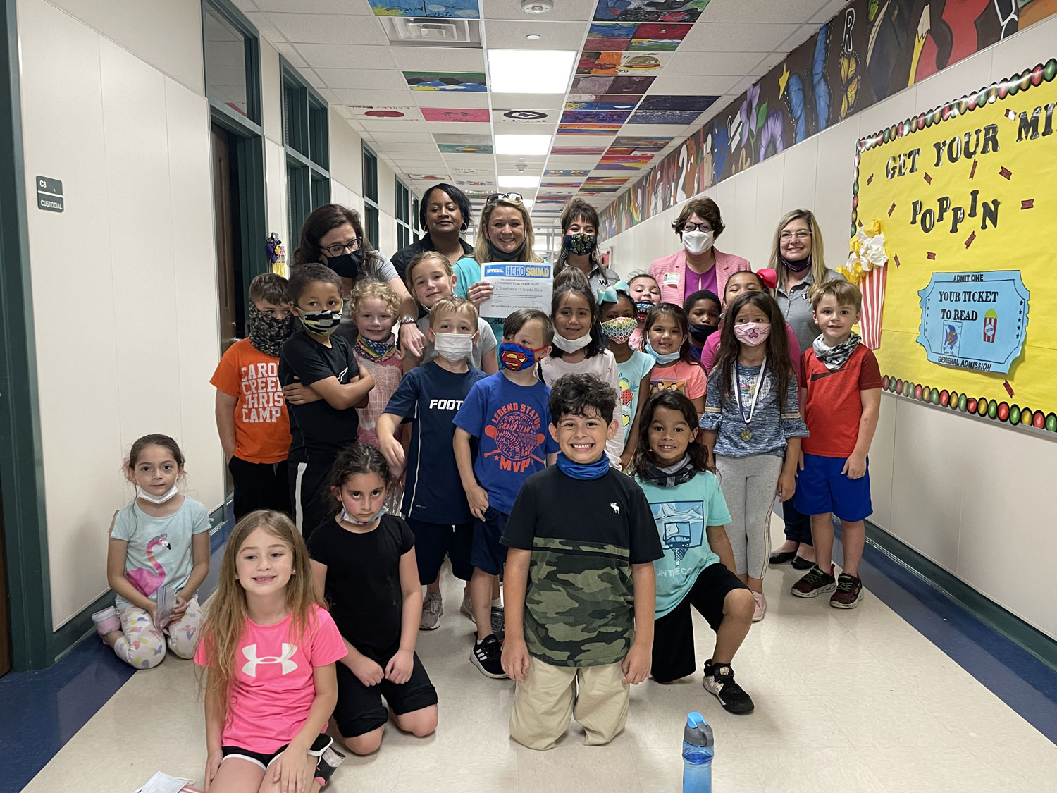 First Grade Class from Meador Elementary Raises Donations for LLS