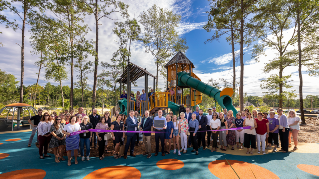 The Woodlands Hills Ribbon Cutting Ceremony for Harkrider Park